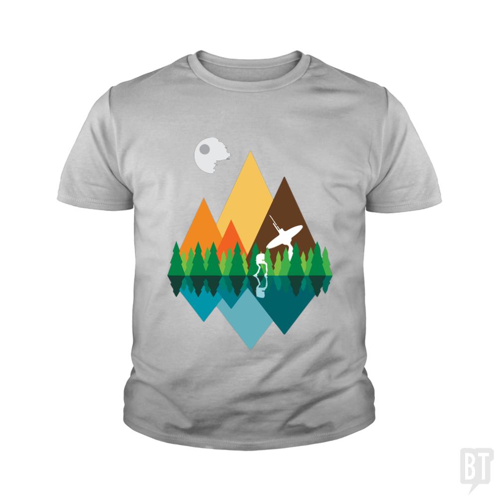 Camping Kids Shirt - BustedTees.com