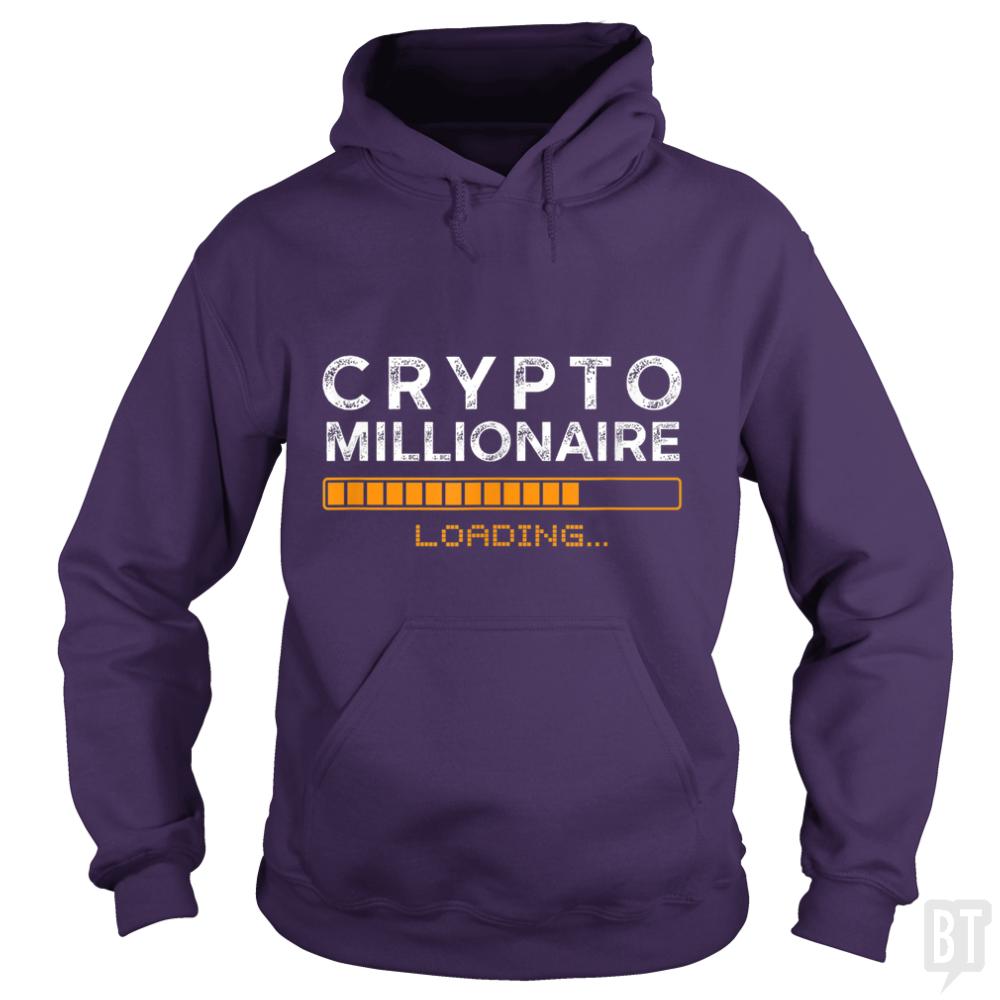 Crypto Millionaire Loading - BustedTees.com