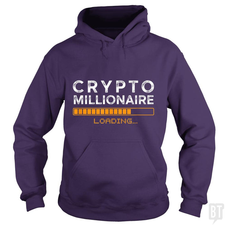 Crypto Millionaire Loading - BustedTees.com