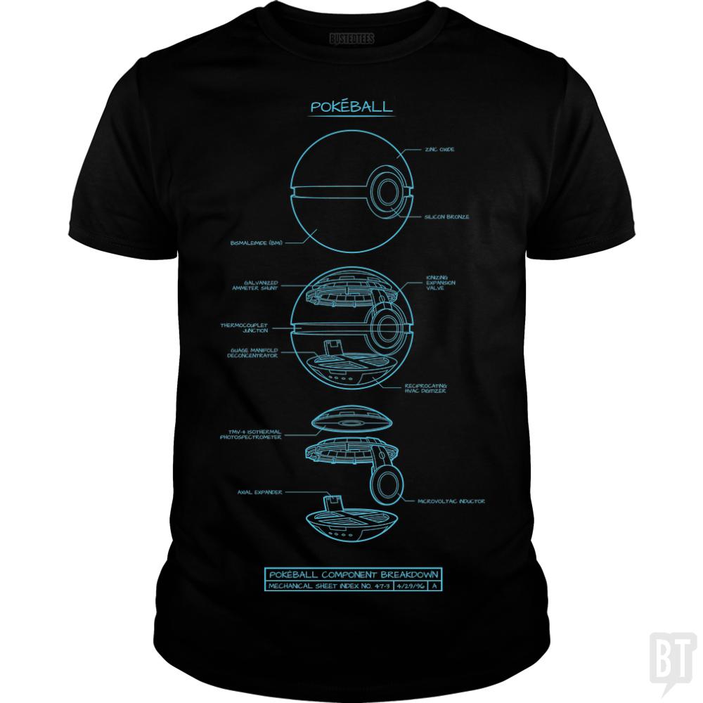 Pokeball - BustedTees.com