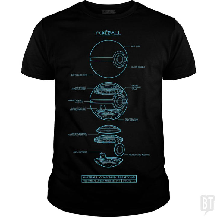 Pokeball - BustedTees.com