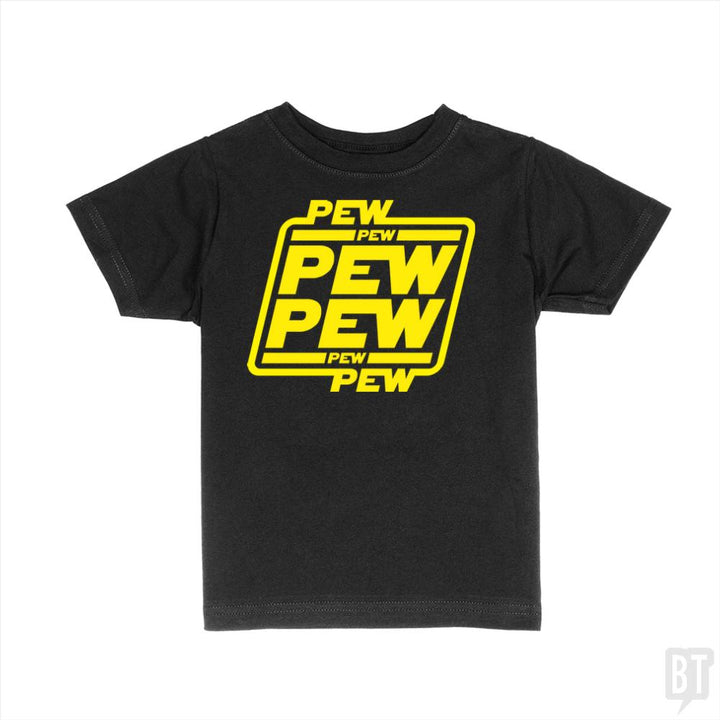 PEW PEW Kids Shirt - BustedTees.com