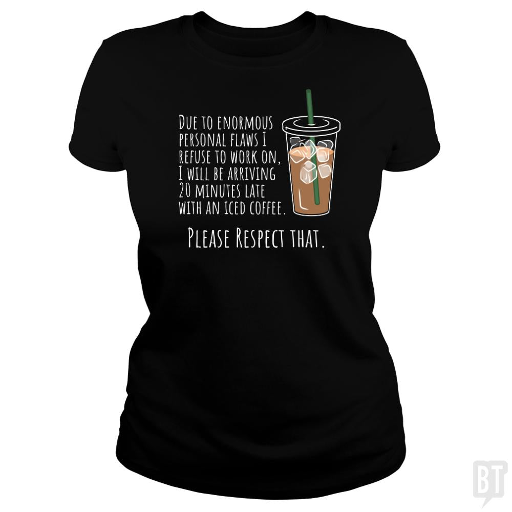 Iced Coffee - BustedTees.com