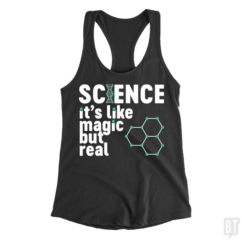 Science Magic Tank Tops - BustedTees.com