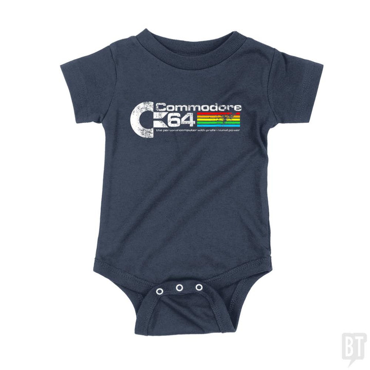 Commodore 64 Onesie - BustedTees.com