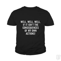Load image into Gallery viewer, The Consequences Kids Shirt - BustedTees.com

