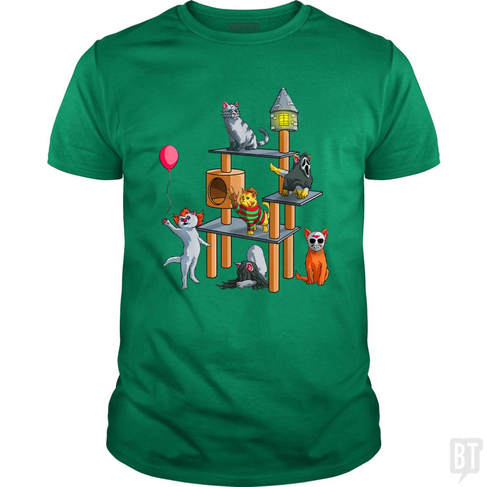 Cat Horror Movies - BustedTees.com