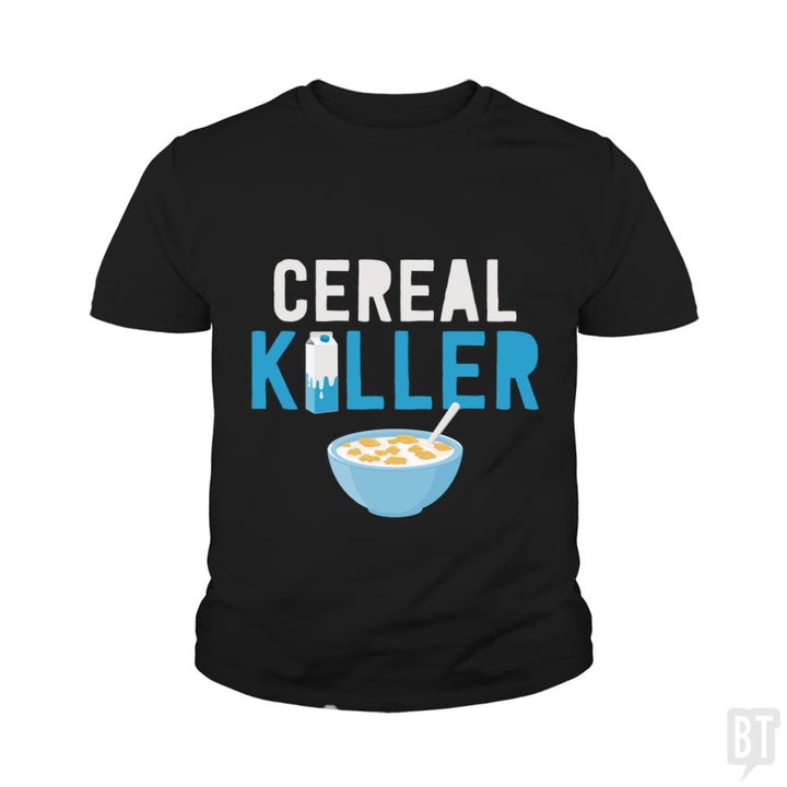 Cereal Killer Kids Shirt - BustedTees.com