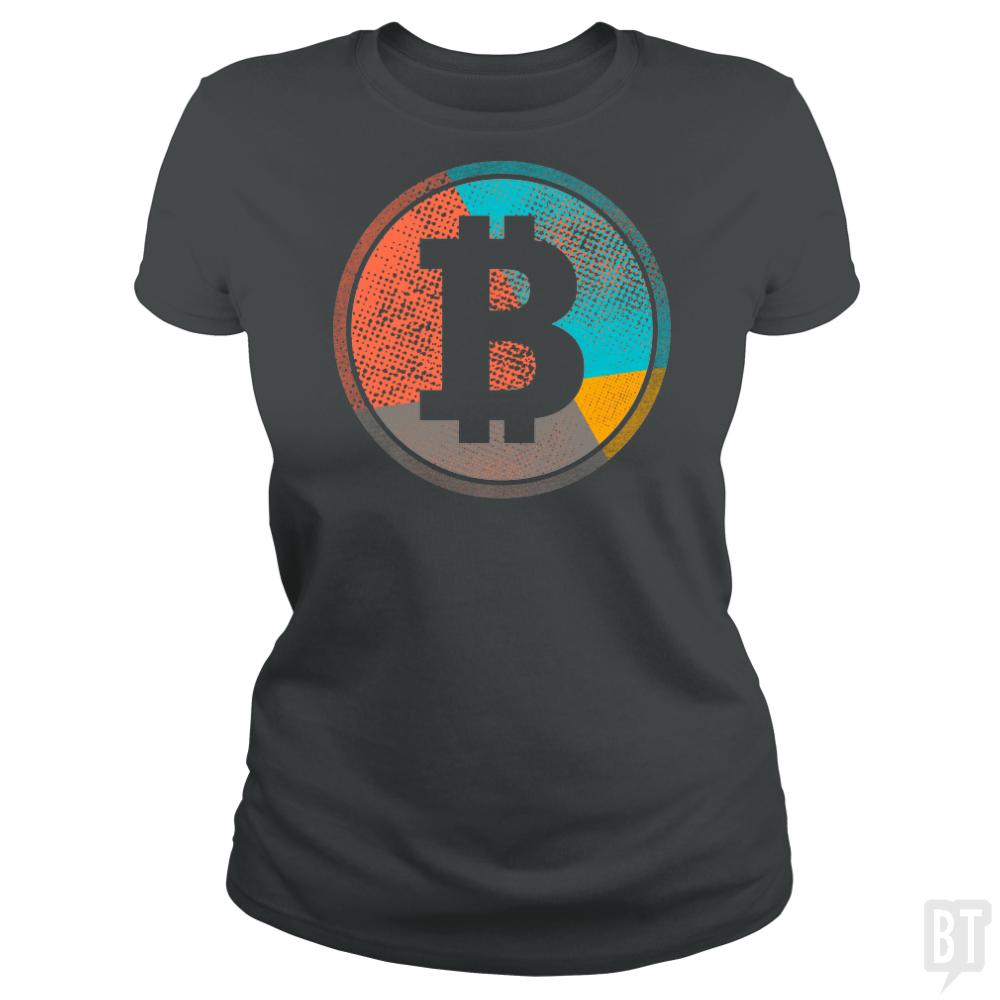 Bitcoin Pop Art - BustedTees.com