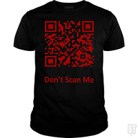 Load image into Gallery viewer, Funny Rick Roll Meme QR Code Scan Shirt for Laughs - BustedTees.com
