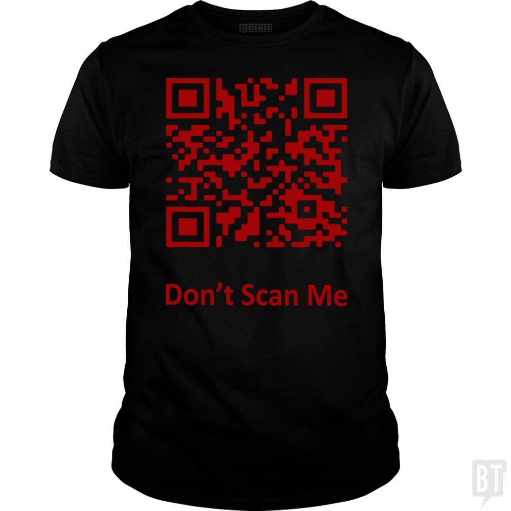 Funny Rick Roll Meme QR Code Scan Shirt for Laughs - BustedTees.com