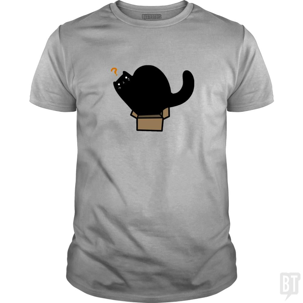 Black Cat Tiny Box - BustedTees.com