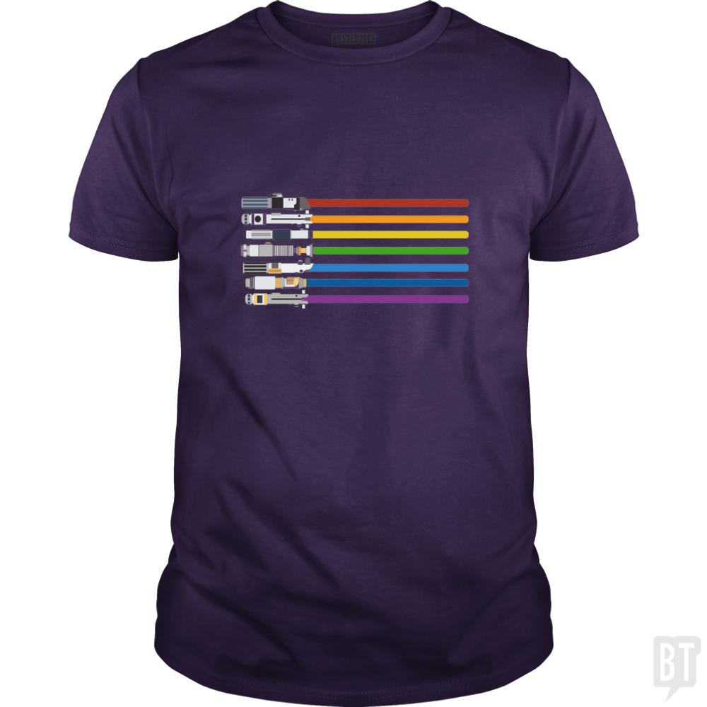 Rainbow With Love - BustedTees.com