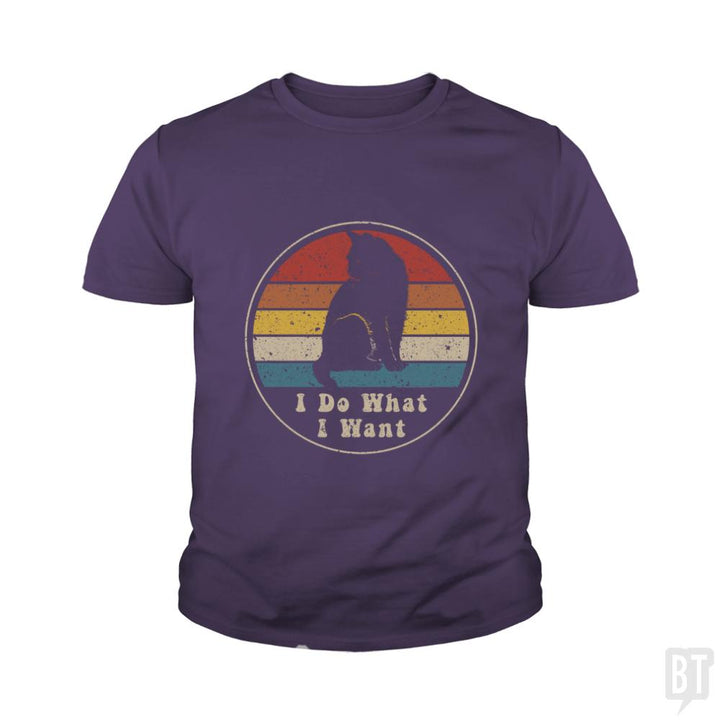 I Do What I Want Kids Shirt - BustedTees.com