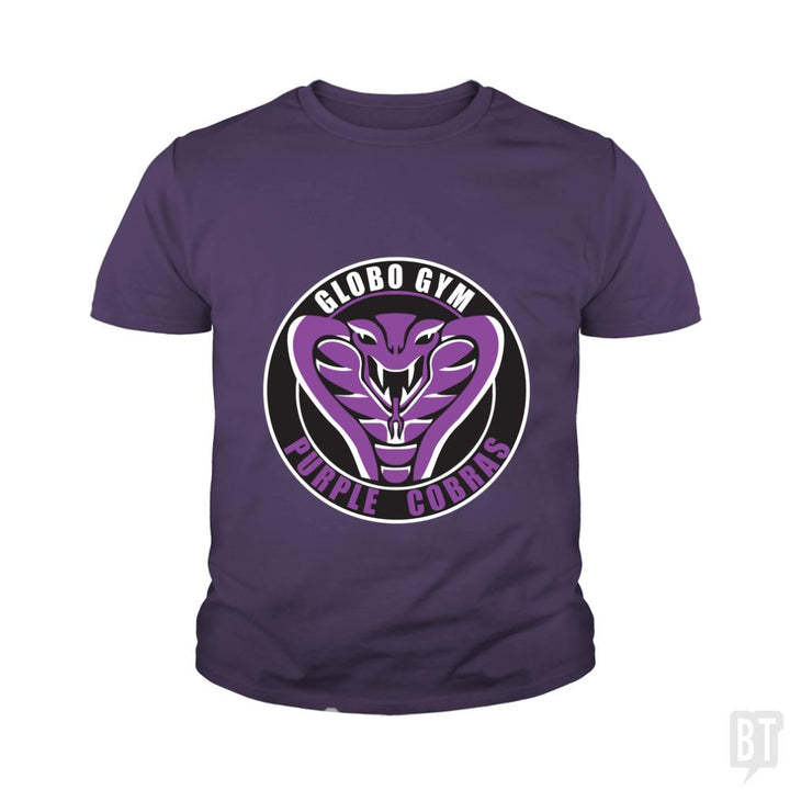 Purple Cobras Kids Shirt - BustedTees.com