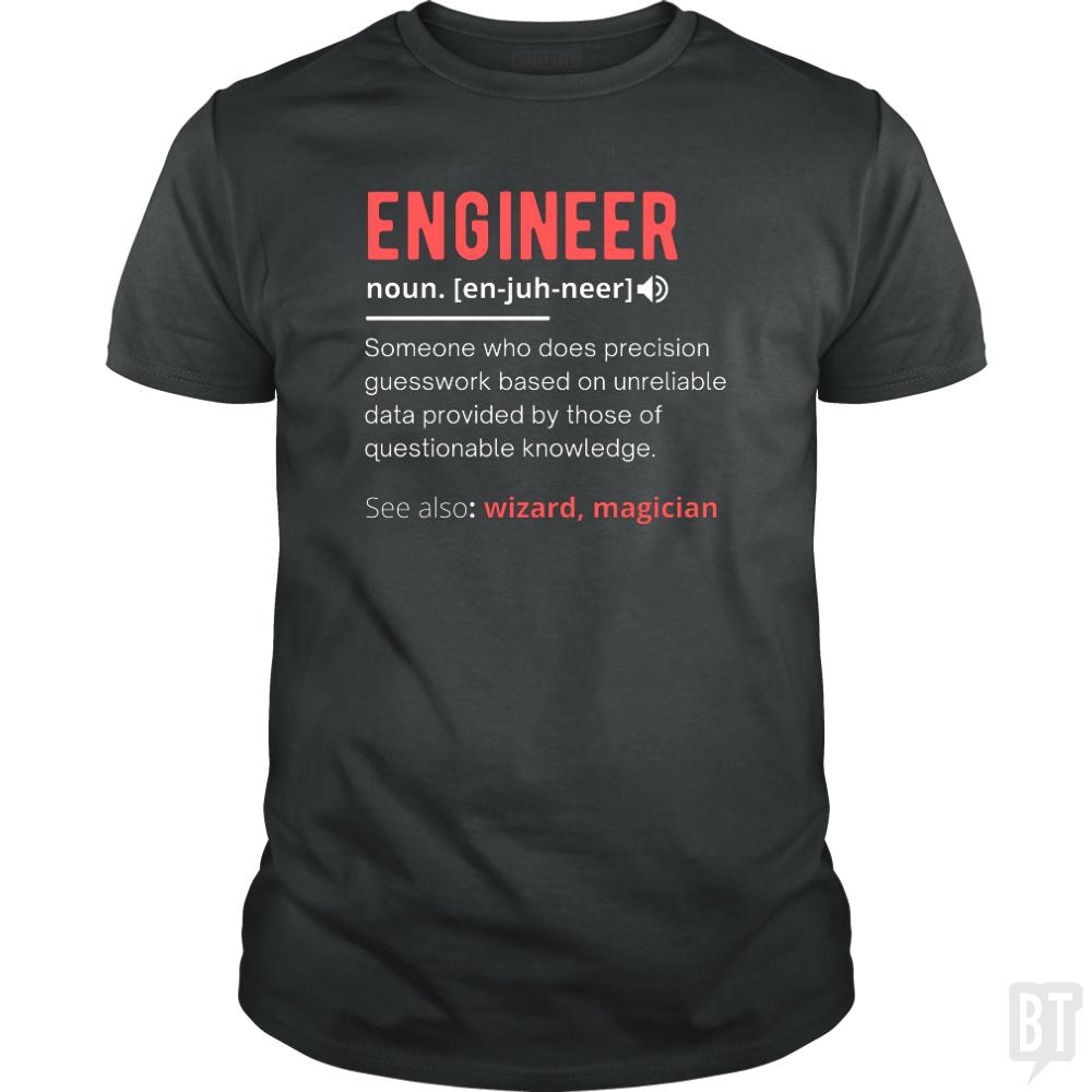 Engineer Definition - BustedTees.com