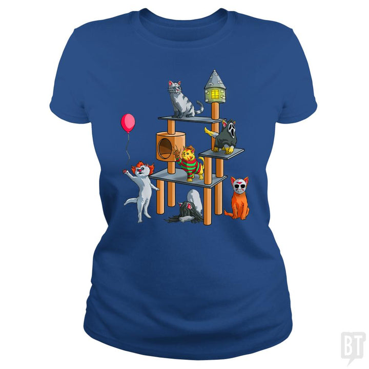 Cat Horror Movies - BustedTees.com