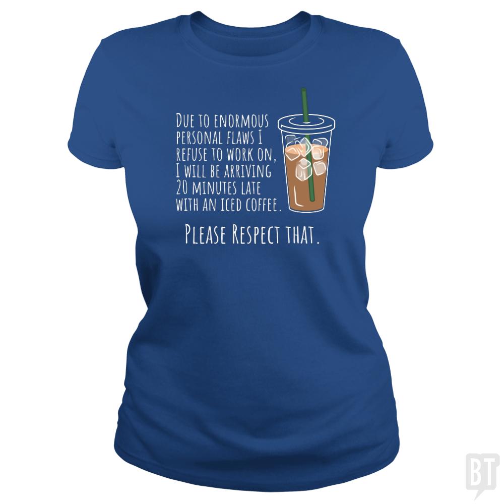 Iced Coffee - BustedTees.com