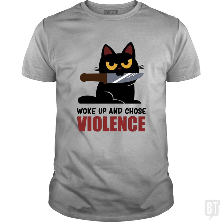 Violent Cat - BustedTees.com