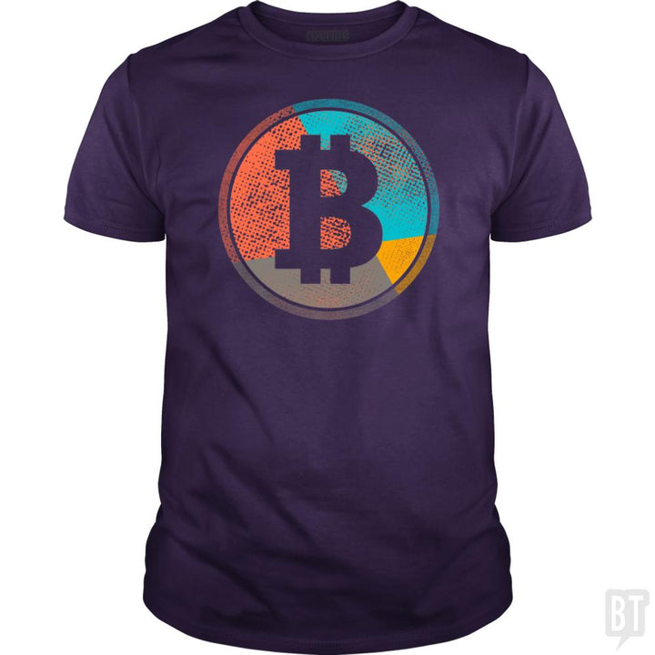 Bitcoin Pop Art - BustedTees.com