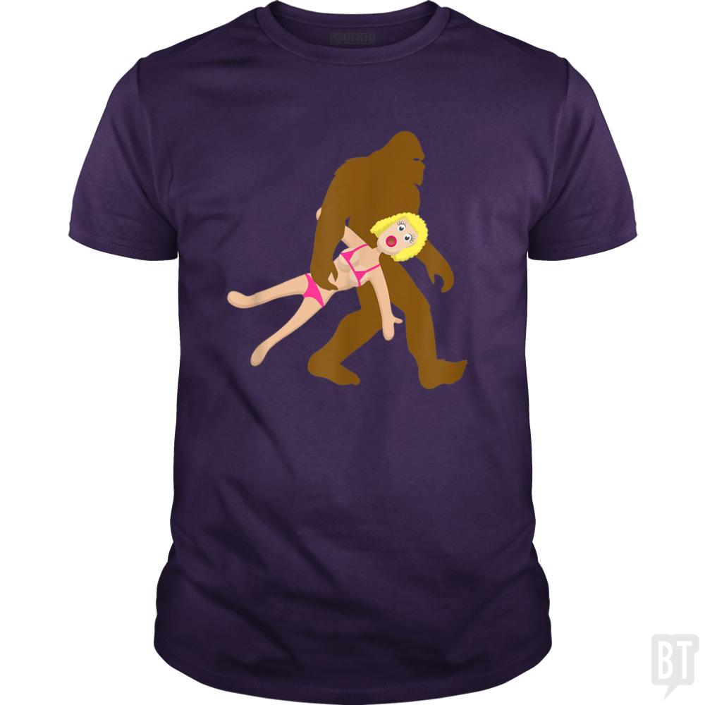BIGFOOT BLOW UP SEX DOLL - BustedTees.com