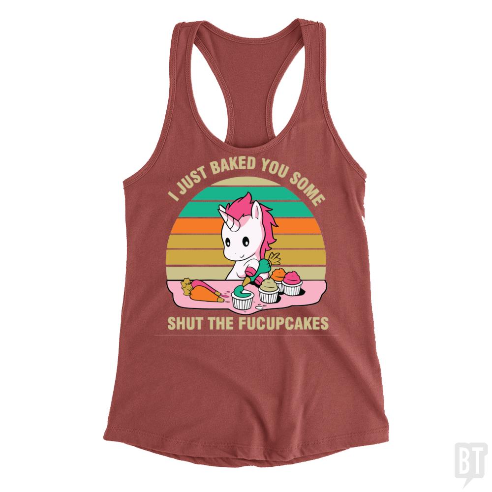 Baking Unicorn Tank Tops - BustedTees.com