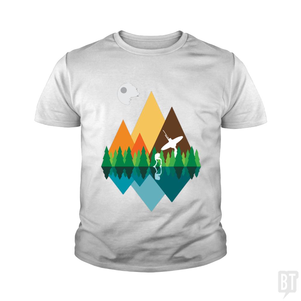 Camping Kids Shirt - BustedTees.com