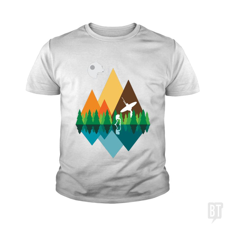 Camping Kids Shirt - BustedTees.com