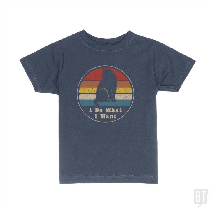 I Do What I Want Kids Shirt - BustedTees.com