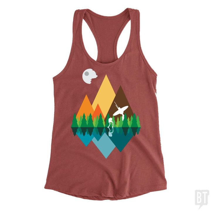 Camping Tank Tops - BustedTees.com