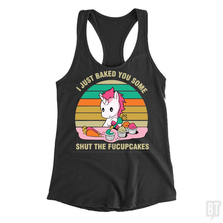 Baking Unicorn Tank Tops - BustedTees.com