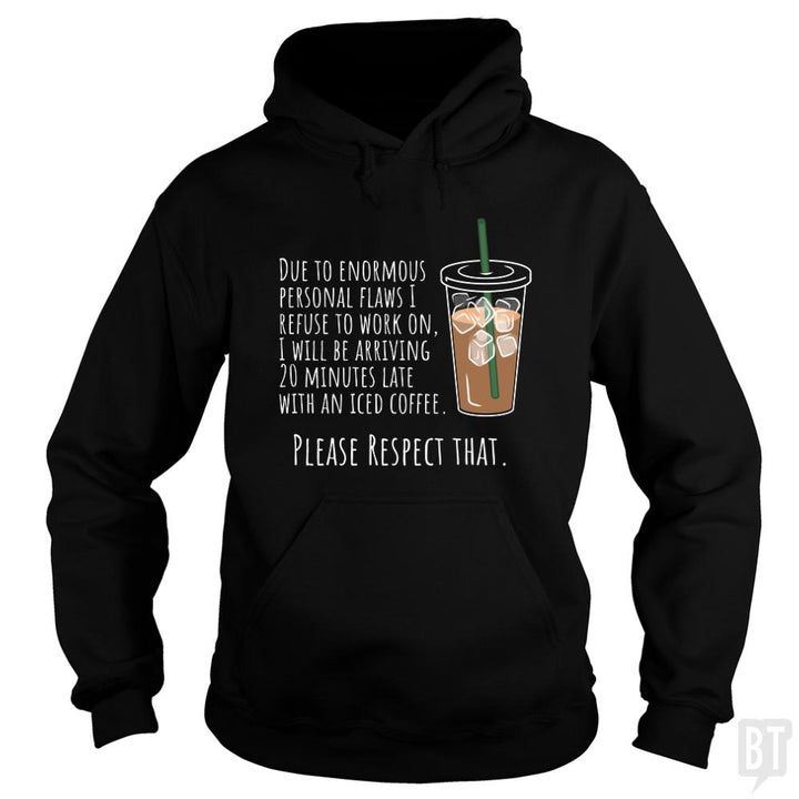 Iced Coffee - BustedTees.com