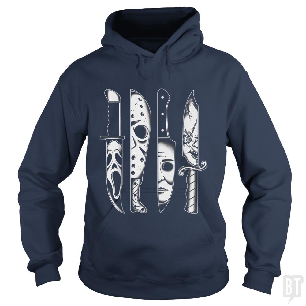 Horror Movie Knives - BustedTees.com