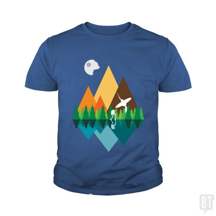 Camping Kids Shirt - BustedTees.com