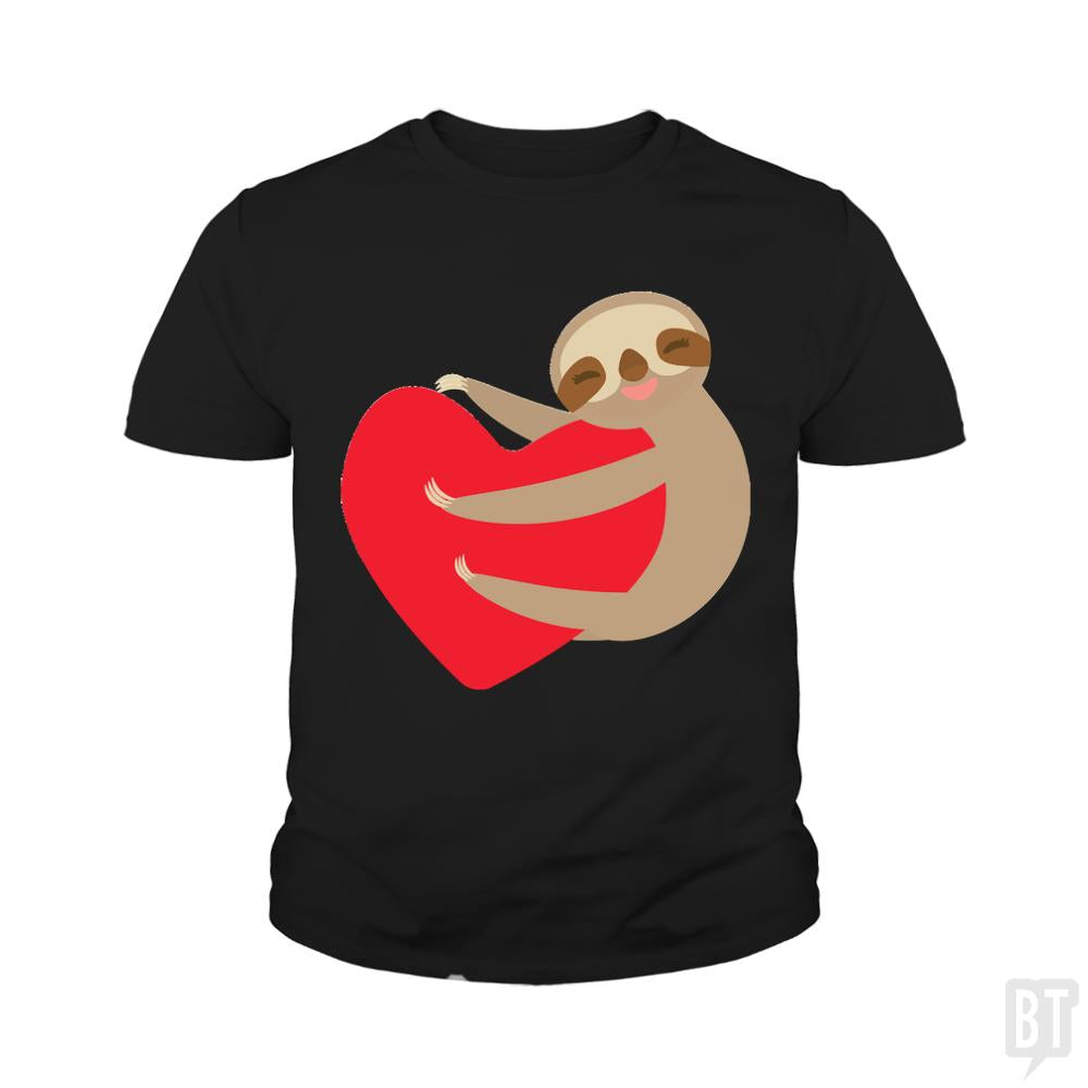 Lovey Sloth Kids Shirt
