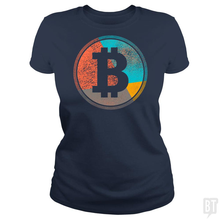 Bitcoin Pop Art - BustedTees.com