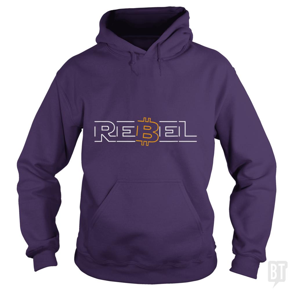 Rebel Bitcoin - BustedTees.com