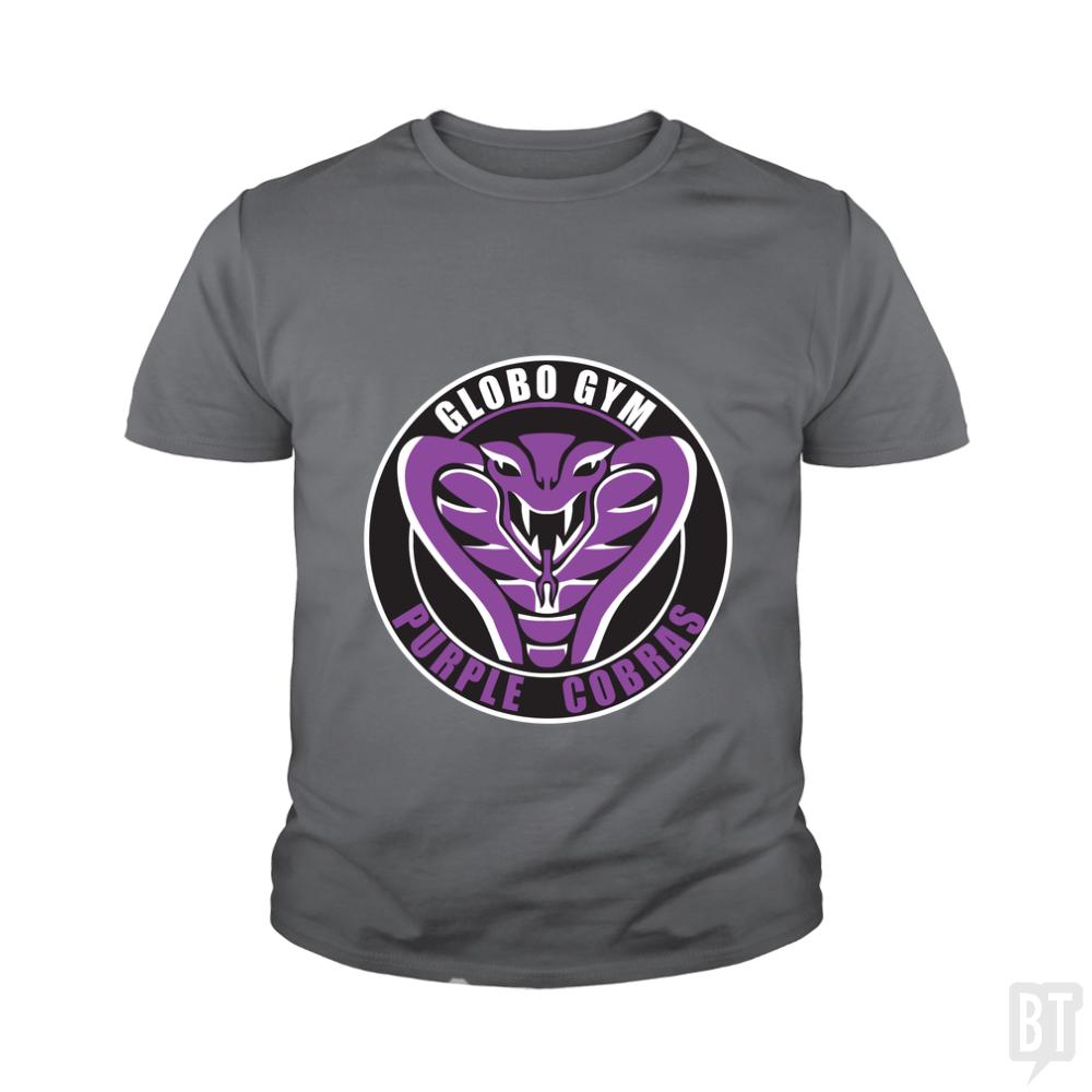 Purple Cobras Kids Shirt - BustedTees.com