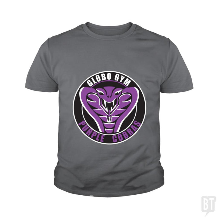 Purple Cobras Kids Shirt - BustedTees.com