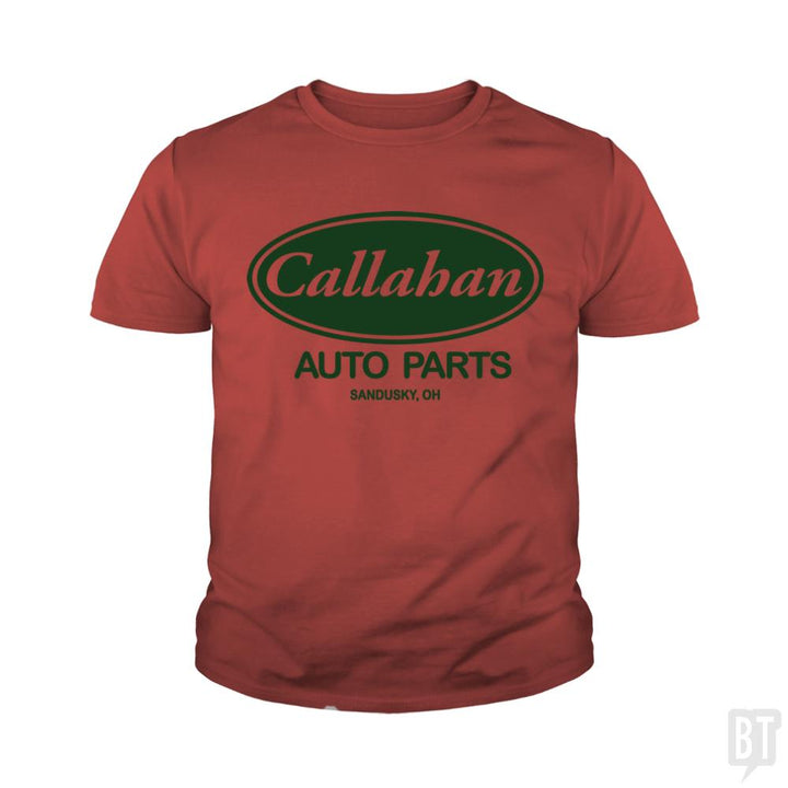 Callahan Auto Parts Kids Shirt - BustedTees.com