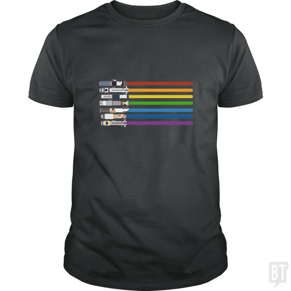 Rainbow With Love - BustedTees.com