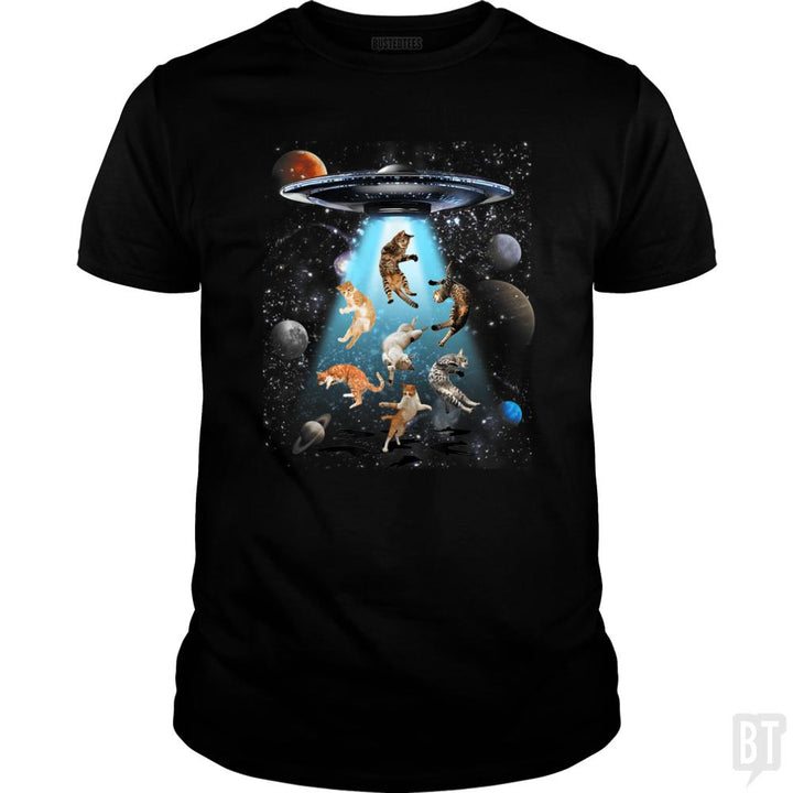 Galaxy Cat Shirt - BustedTees.com