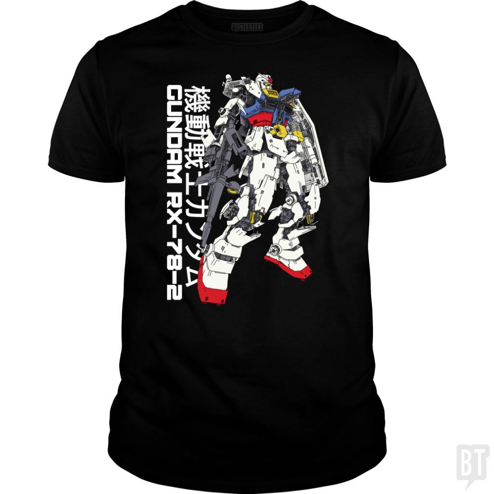 Gundam RX-78-2 - BustedTees.com