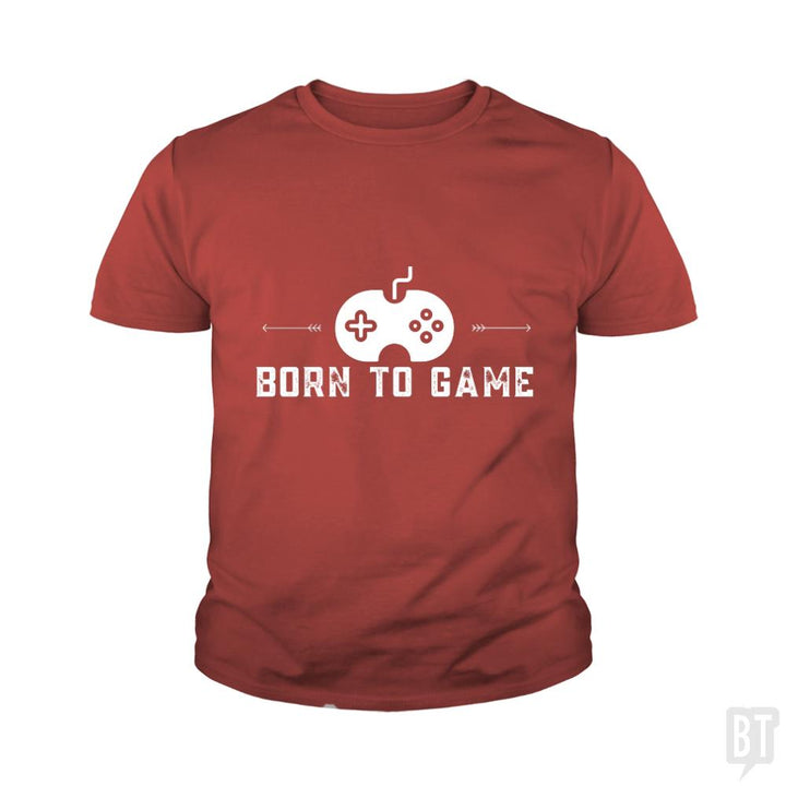 Born To Game Kids Shirt - BustedTees.com