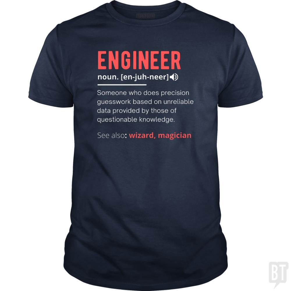 Engineer Definition - BustedTees.com