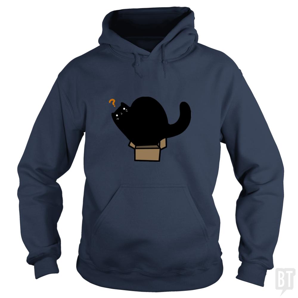 Black Cat Tiny Box - BustedTees.com