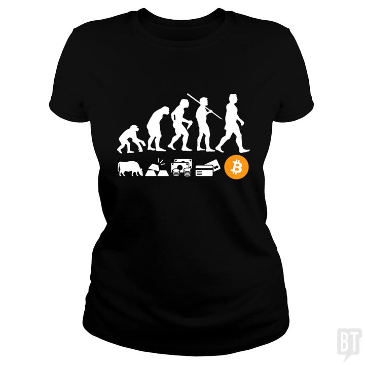 Evolution of Money - BustedTees.com