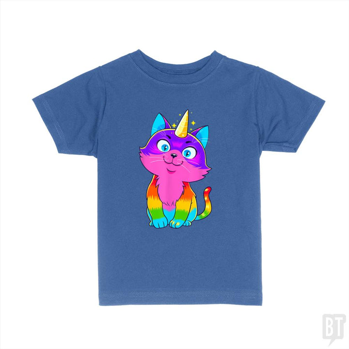 Caticorn Kids Shirt - BustedTees.com