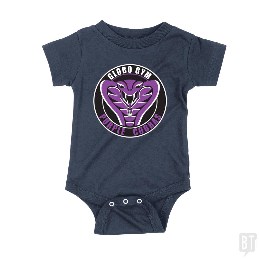 Purple Cobras Kids Shirt - BustedTees.com