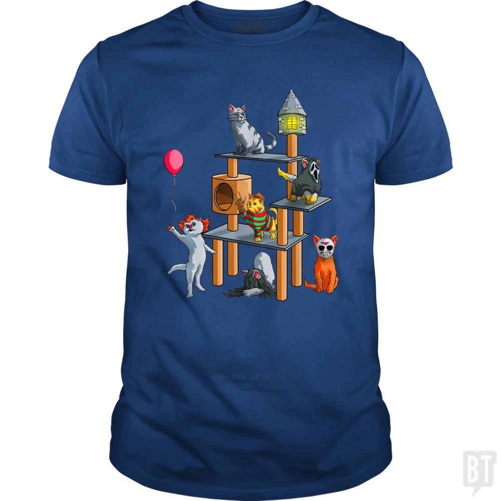 Cat Horror Movies - BustedTees.com